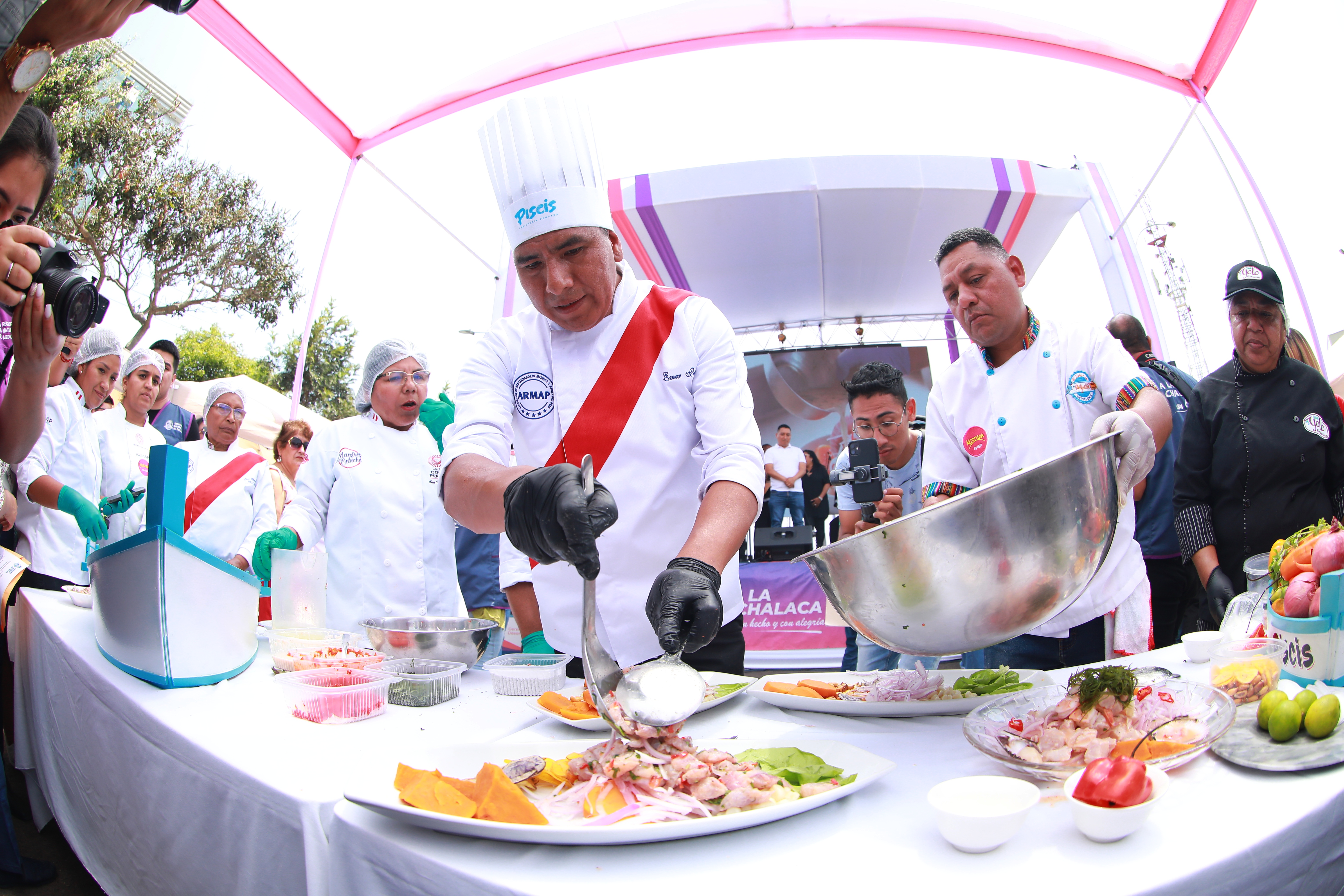 Gobierno Regional del Callao celebró al cebiche peruano con shows diversos, degustaciones y números artísticos.