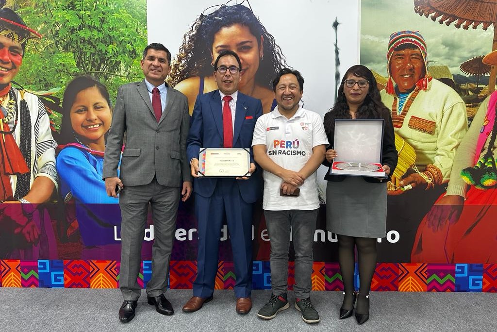 Premio recibido en Moyobamba