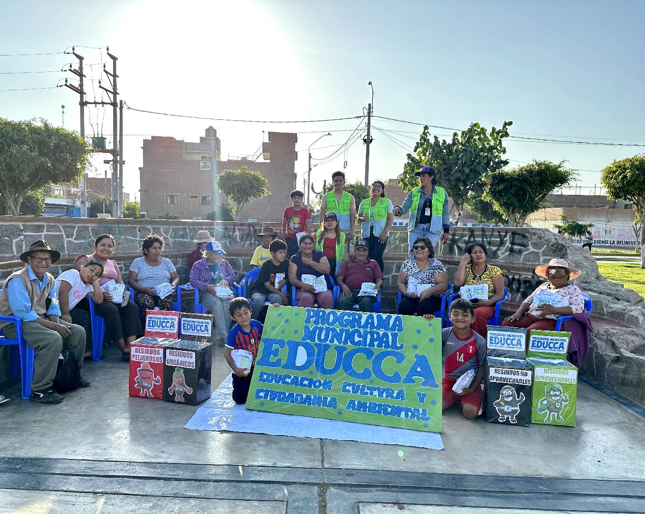 PROGRAMA EDUCCA DEL MUNICIPIO DE HUAURA CONTINÚA PROMOVIENDO CONCIENCIA AMBIENTAL A TRAVÉS DE CHARLA-TALLER SOBRE MANEJO DE RESIDUOS SÓLIDOS Y RECICLAJE