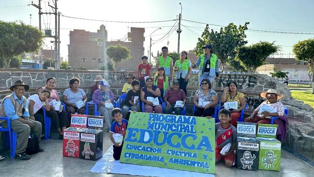 PROGRAMA EDUCCA DEL MUNICIPIO DE HUAURA CONTINÚA PROMOVIENDO CONCIENCIA AMBIENTAL A TRAVÉS DE CHARLA-TALLER SOBRE MANEJO DE RESIDUOS SÓLIDOS Y RECICLAJE 