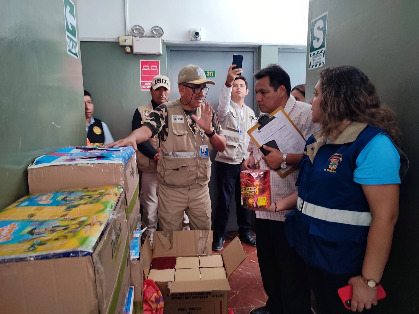 MPCH interviene hotel donde se almacenaban pirotécnicos