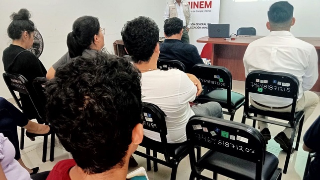 Capacitación a funcionarios de Macrorregión Norte en Identificación de Actividad Minera Pequeña y Artesanal en Zonas de Alto Riesgo