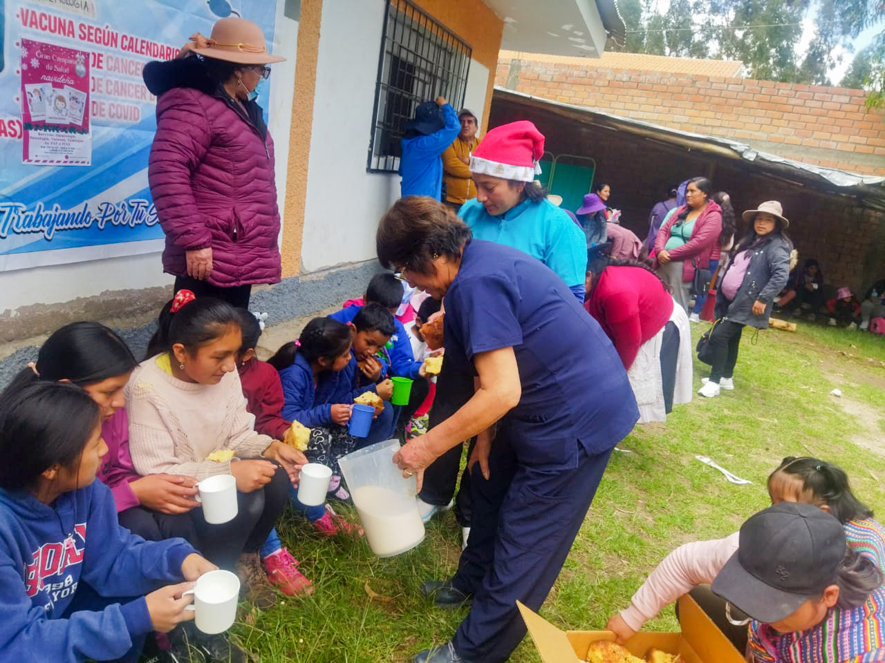 Cientos de pobladores de Hunchus se beneficiaron de campaña integral en salud por fiestas navideñas