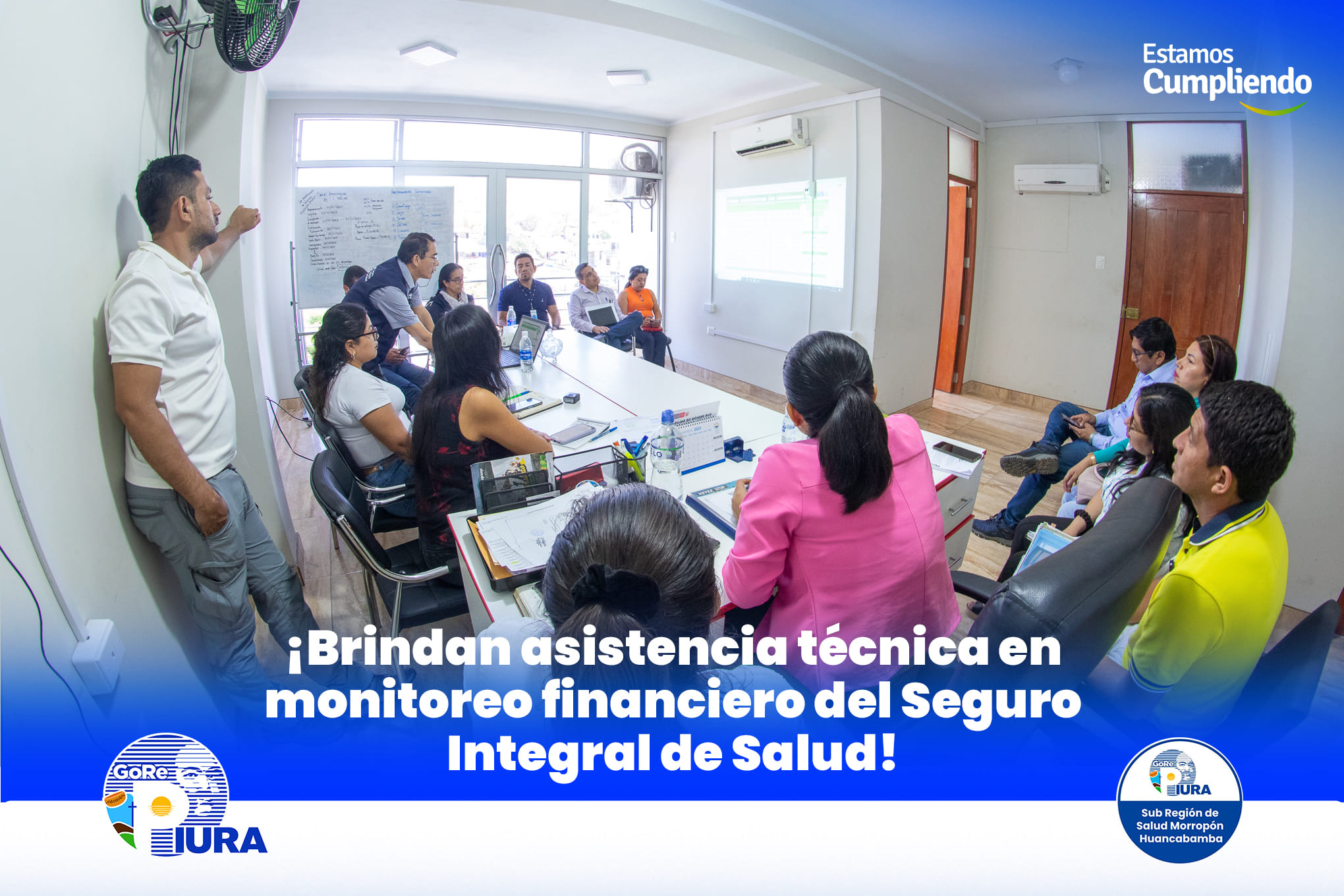 Brindan asistencia técnica en el monitoreo financiero del seguro Integral del salud