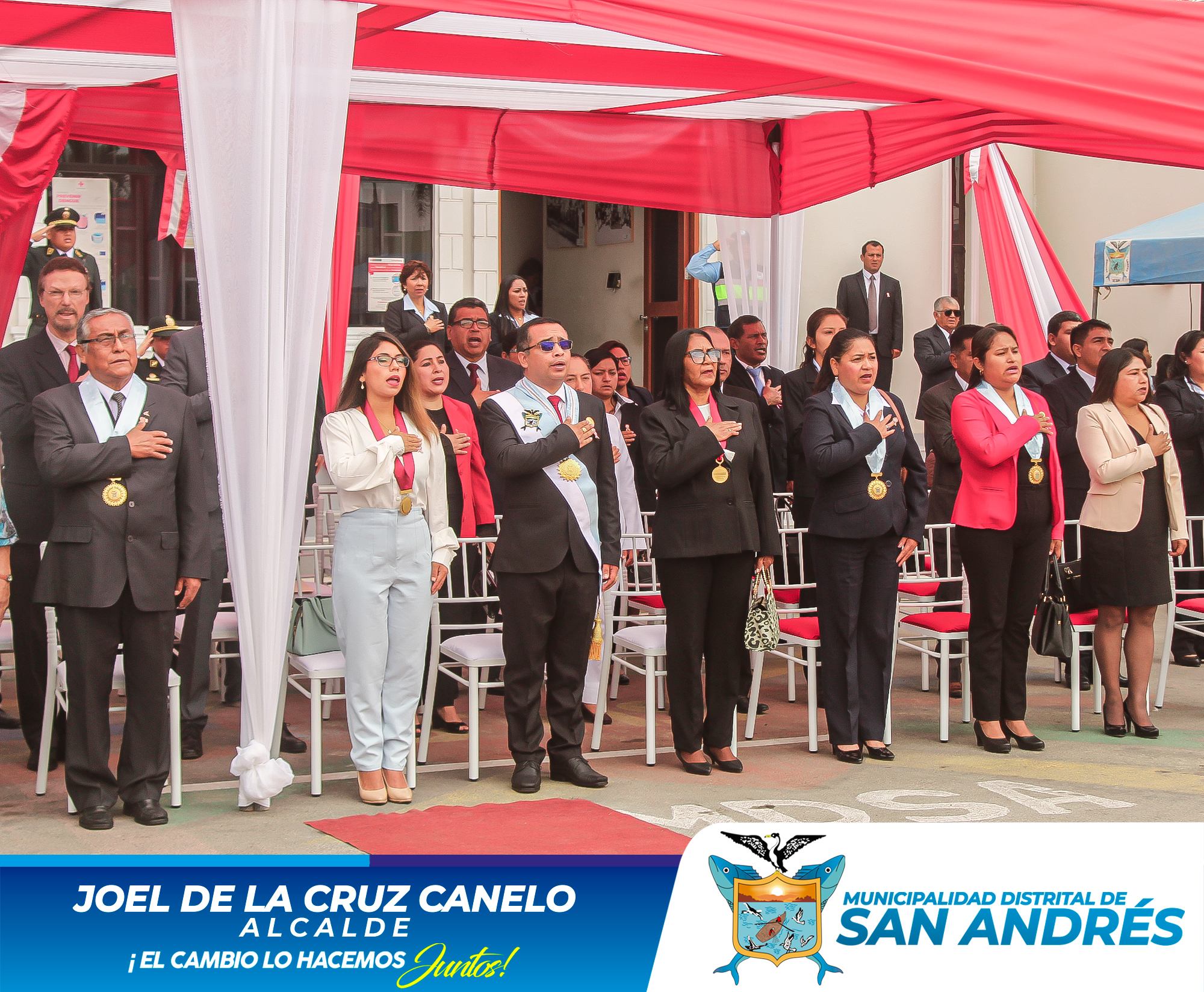 CEREMONIA Y PASEO DE LA BANDERA