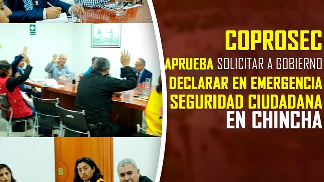 #SeguridadCiudadana I Ayer en horas de la noche, se reunió el Comité Provincial de Seguridad ciudadana (COPROSEC), por unanimidad se aprobó solicitar al gobierno central declarar en 𝗘𝗠𝗘𝗥𝗚𝗘𝗡𝗖𝗜𝗔 𝗦𝗘𝗚𝗨𝗥𝗜𝗗𝗔𝗗 𝗖𝗜𝗨𝗗𝗔𝗗𝗔𝗡𝗔 𝗔 𝗟𝗔 𝗣𝗥𝗢𝗩𝗜𝗡𝗖𝗜𝗔 𝗗𝗘 𝗖𝗛𝗜𝗡𝗖𝗛𝗔, todo lo acordado será elevado al CORESEC (Consejo Regional de Seguridad Ciudadana) y así ponga de conocimiento de todo lo actuado a los representantes del gobierno central y el poder legislativo, teniendo en cuenta los últimos hechos delictivos de robos, asaltos y crímenes suscitados en diferentes jurisdicciones de nuestra provincia.
Esta sesión del Consejo Provincial de Seguridad Ciudadana la preside el alcalde Ing. César Carranza Falla, participaron los representantes de la DIVPOL Chincha, municipalidades distritales, Subprefecta provincial, Ministerio Público, entre otros representantes de entidades del estado.
El burgomaestre, por su parte señaló, que es necesario hacer esta solicitud de declarar en emergencia a Chincha y poner de conocimiento a las autoridades competentes de dicha solicitud de declaratoria, ante el alto índice de actos delincuenciales, lo que se busca con dicho pedido aprobado por COPROSEC, no sólo es la declaratoria de emergencia, sino además, el apoyo con mayor presencia policial y militar de ser necesario para combatir a la criminalidad en Chincha.
#MunicipalidadProvincialDeChincha
#CompromisoQueTransforma