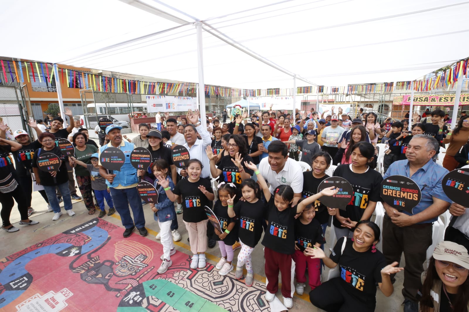 Ministerio de Cultura inauguró pasaje cultural en Los Olivos