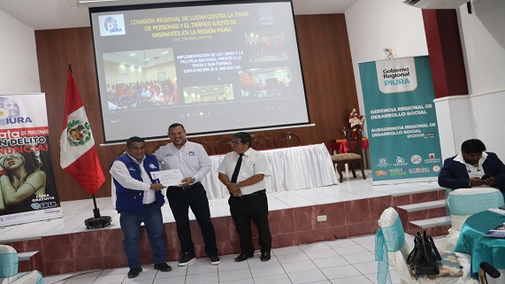 DRTPE Piura recibió reconocimiento en Reunión organizada por la Gerencia de Desarrollo Social del GORE Piura