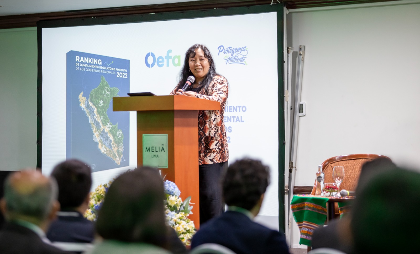 OEFA presenta ranking de cumplimiento regulatorio ambiental de los gobiernos regionales 2022