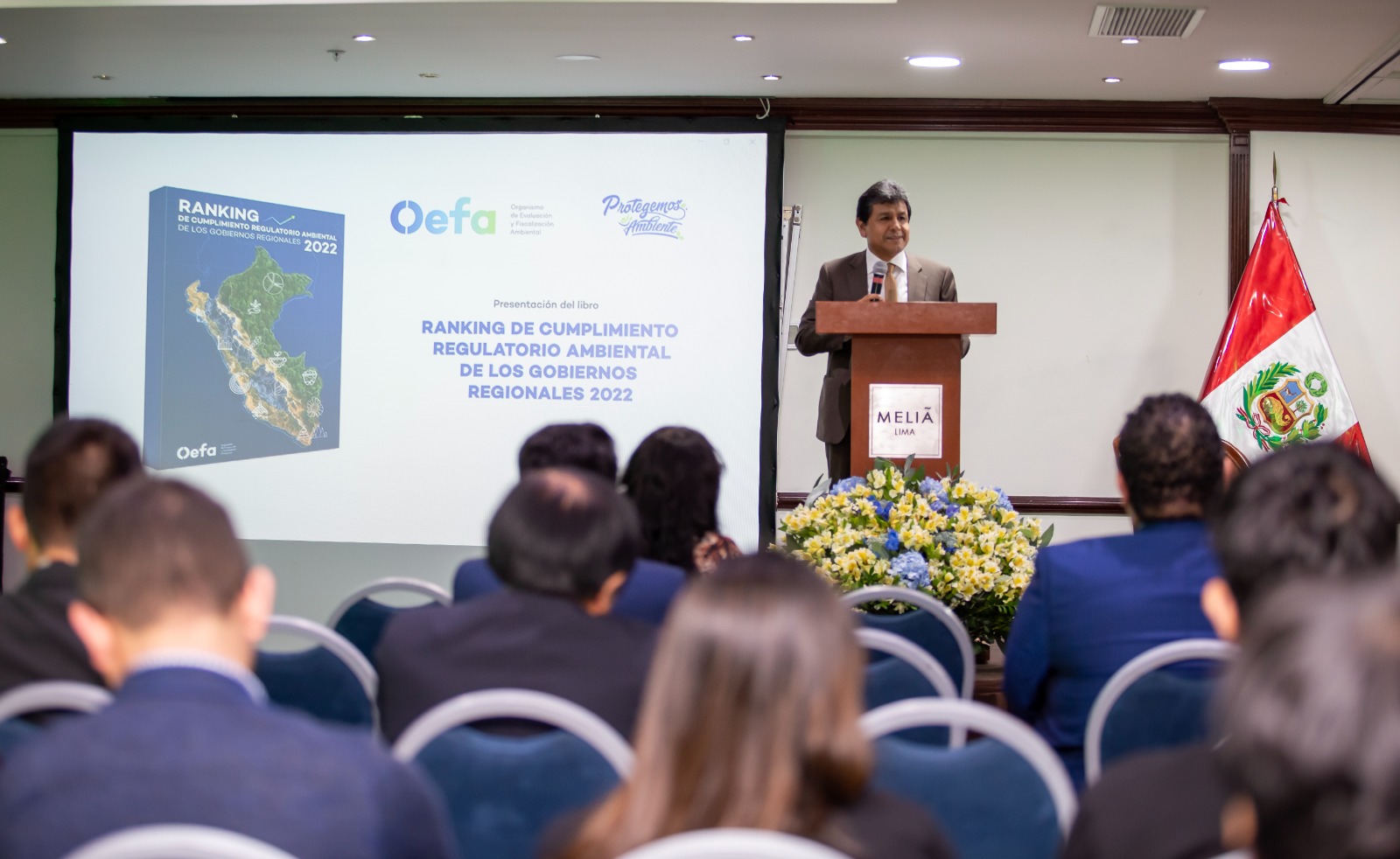 OEFA presenta ranking de cumplimiento regulatorio ambiental de los gobiernos regionales 2022