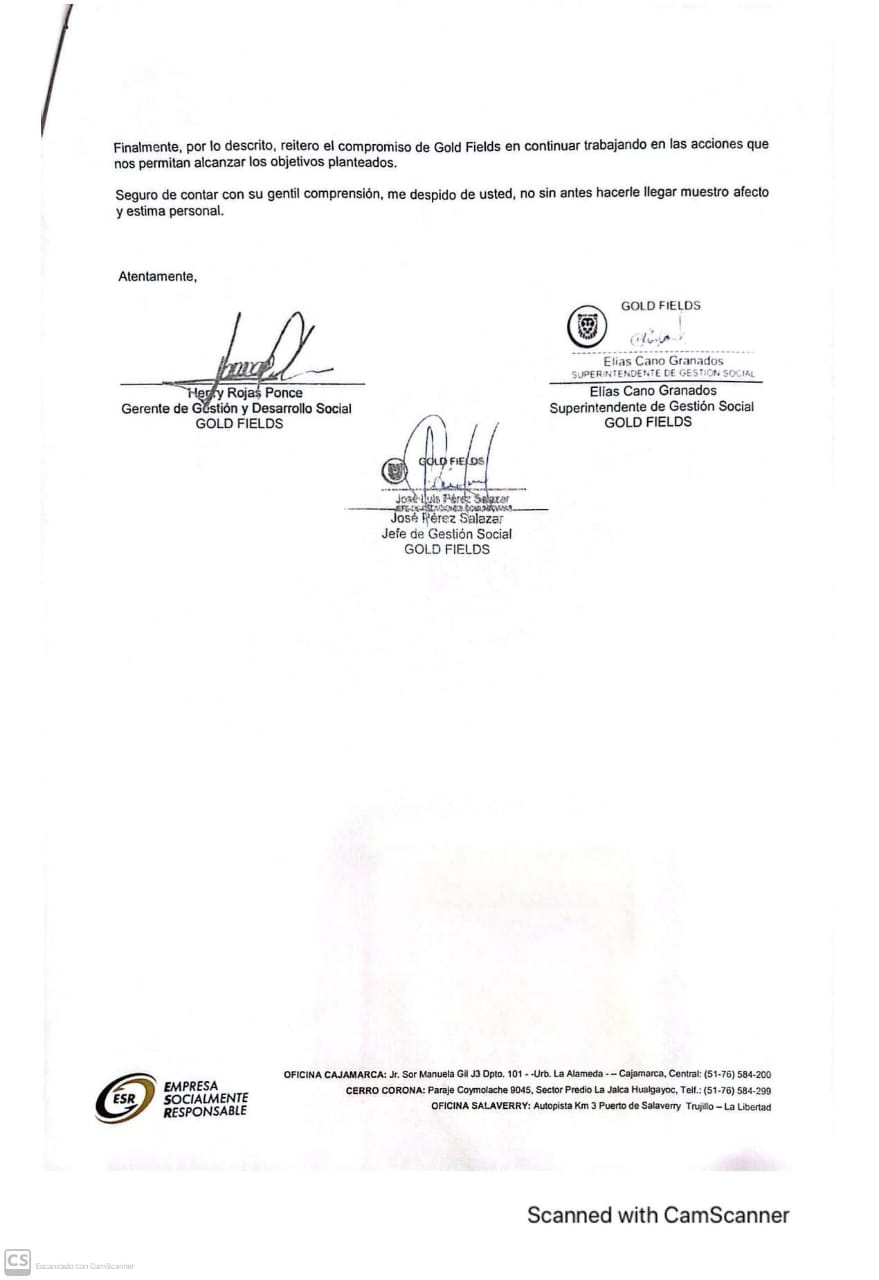 comunicado