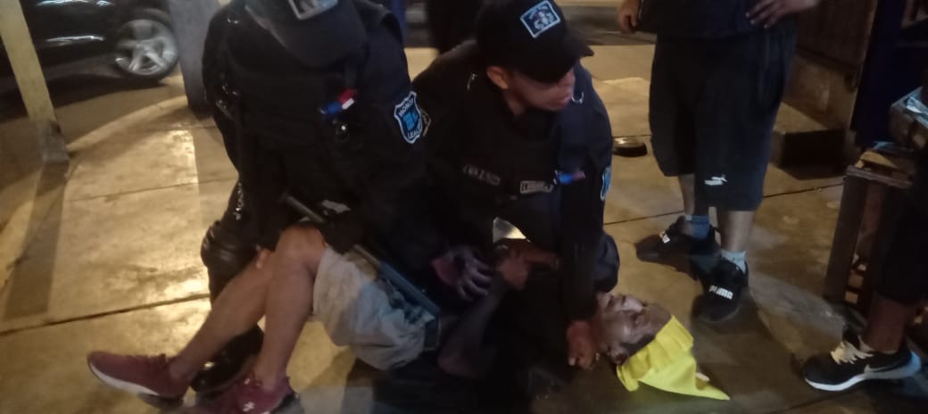 Atacante quedó reducido y llevado a la comisaría
