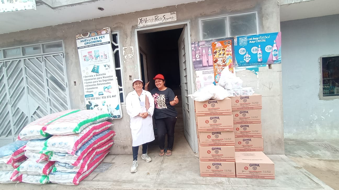 MPH continuΓ³ hoy lunes con la entrega de las raciones de leche y hojuelas a los diversos comitΓ©s del vaso de leche