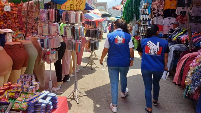 Supervisión de mercado en Carabayllo