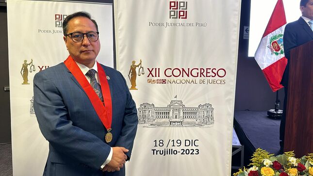 Importante participación de nuestro presidente Dr. Marco Angulo en el XII Congreso Nacional de Jueces