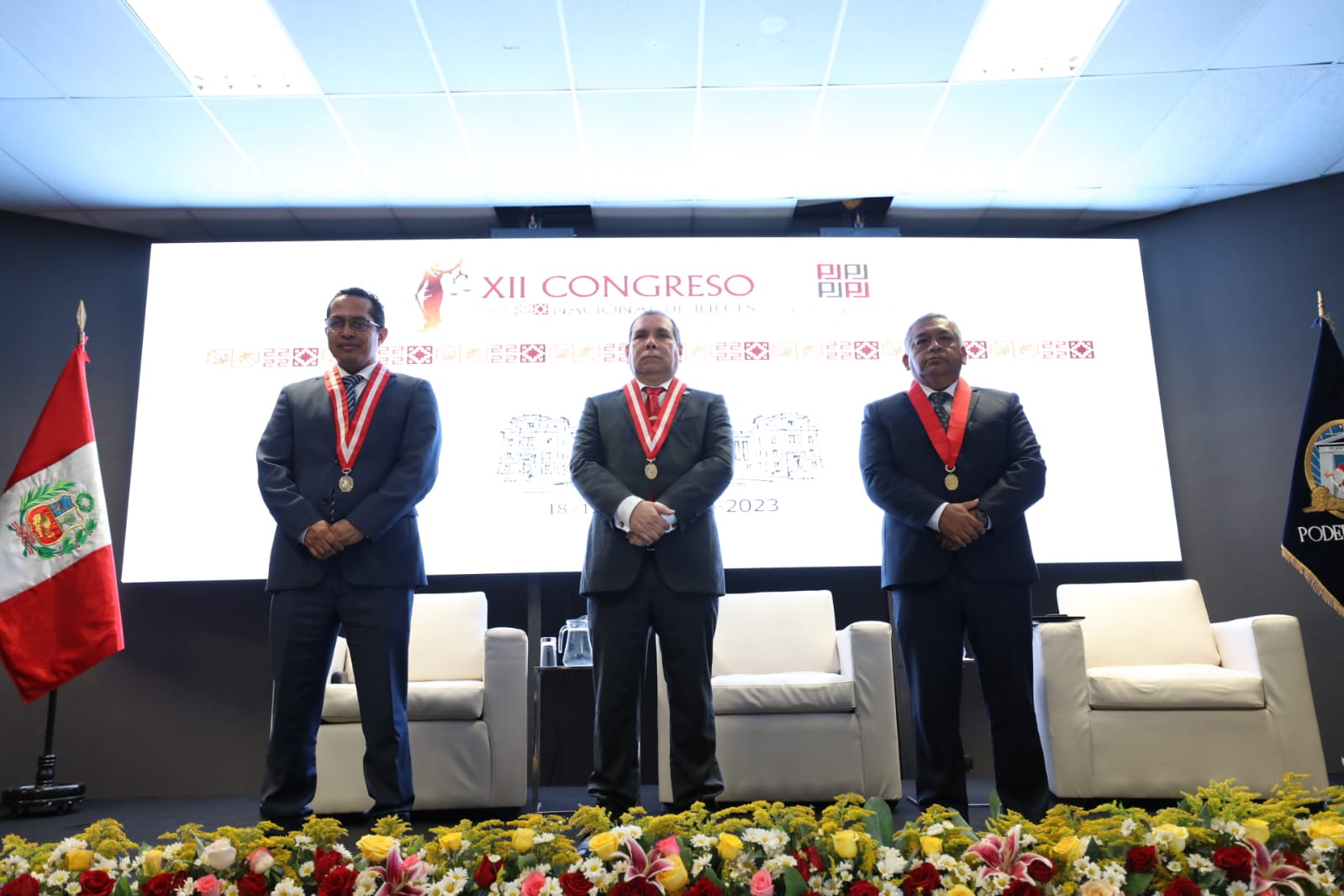 Importante participación de nuestro presidente Dr. Marco Angulo en el XII Congreso Nacional de Jueces
