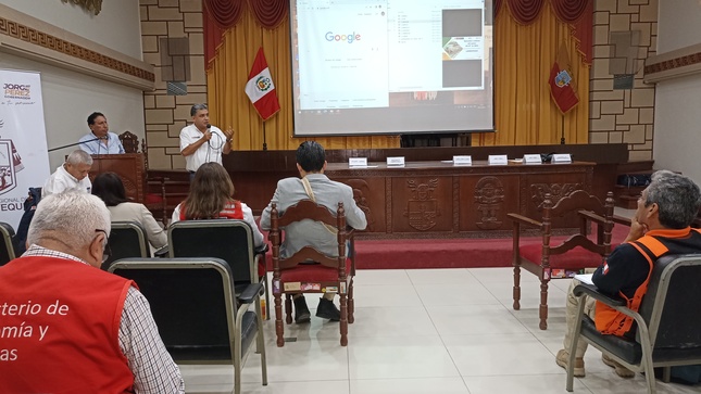 PEJEZA participa de mesa multisectorial de acción frente al fenómeno del niño en Lambayeque