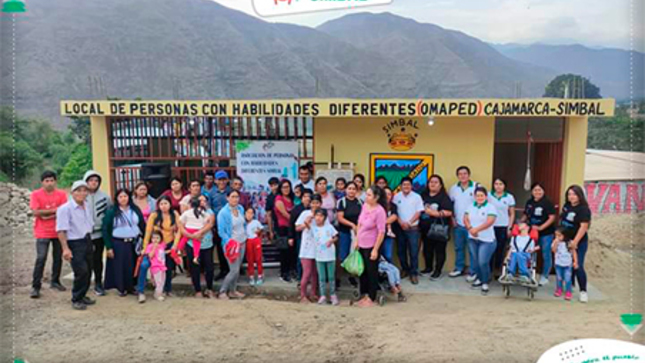 Inauguración del Centro de Atención para personas con Habilidades Diferentes del Distrito de Simbal