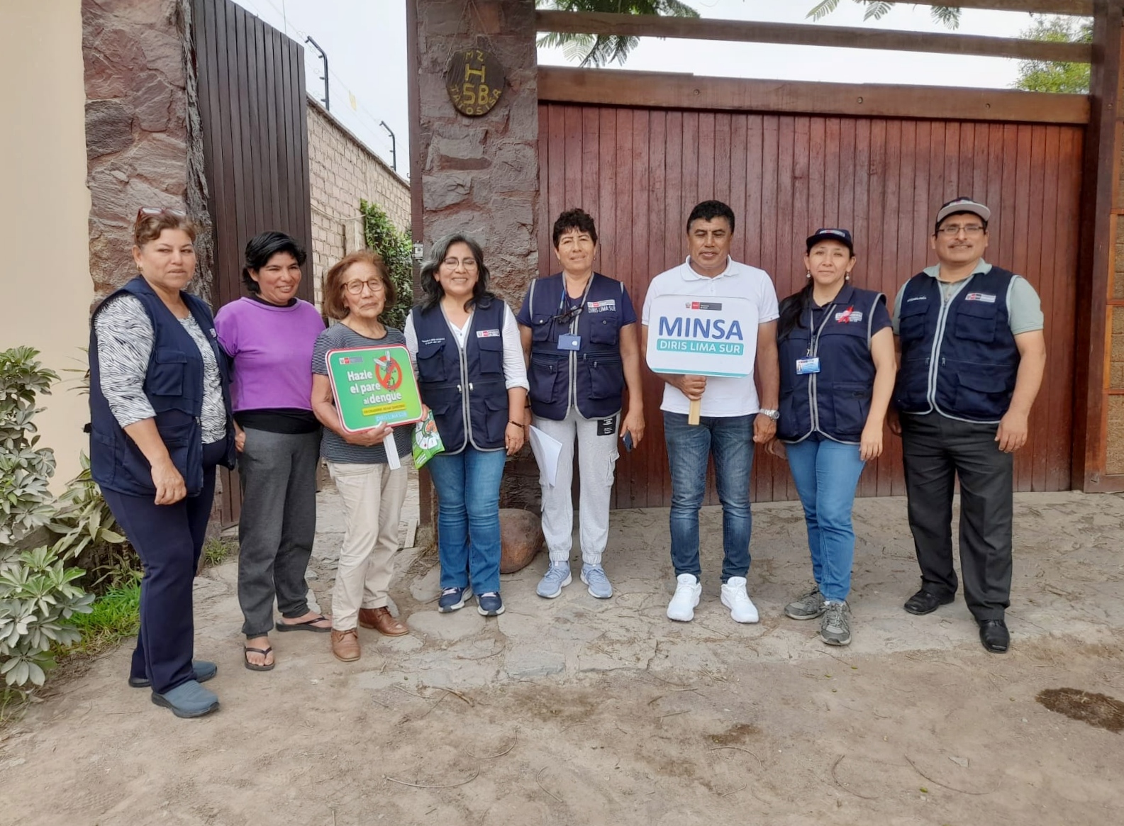 Diris Lima Sur realiza intervención de monitoreo rápido de dengue