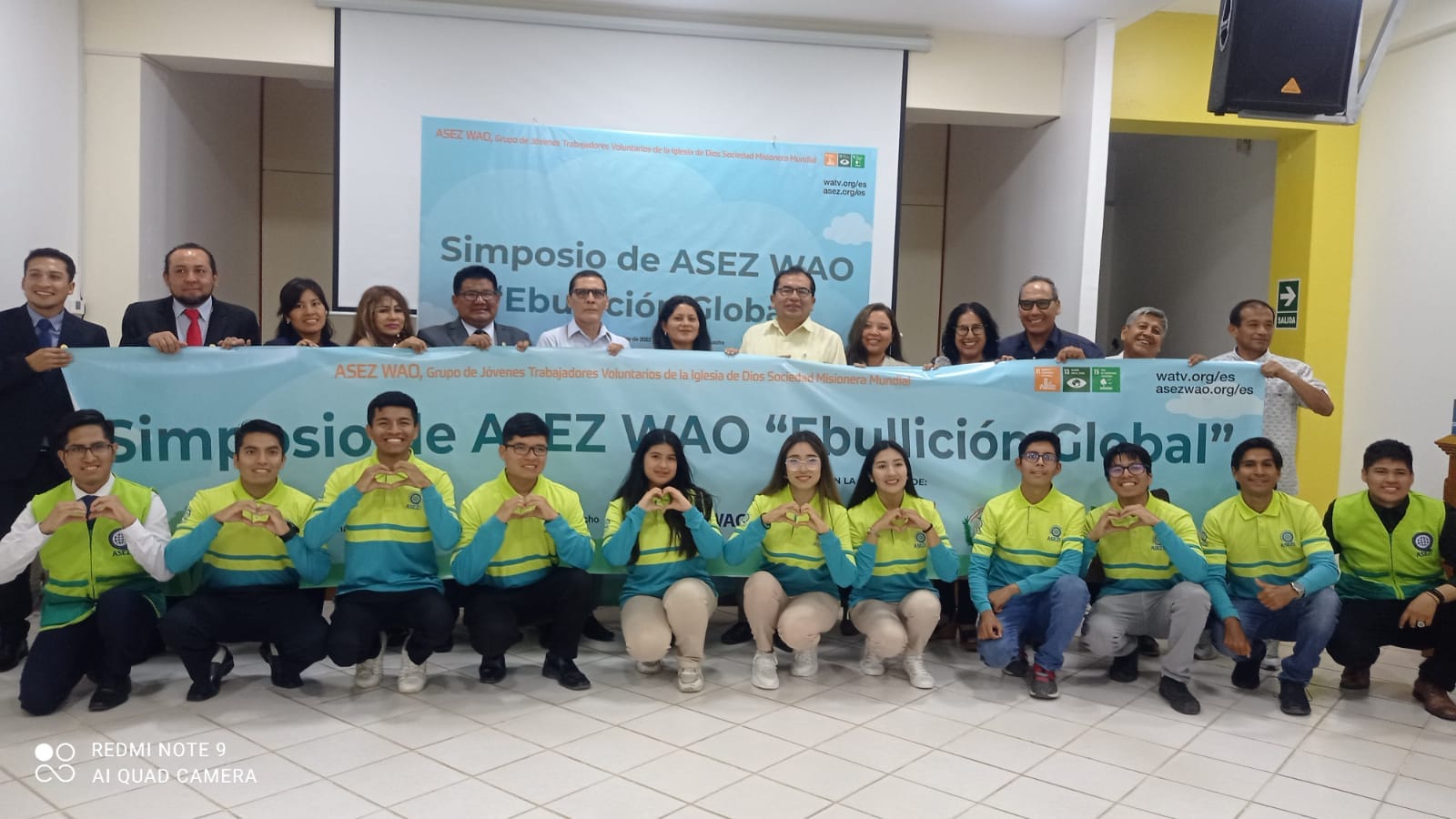 ALCALDE JUAN REAÑO ANTÚNEZ PARTICIPA EN SIMPOSIO "EBULLICIÓN GLOBAL" ORGANIZADO POR ASEZ WAO EN LA CIUDAD DE HUACHO