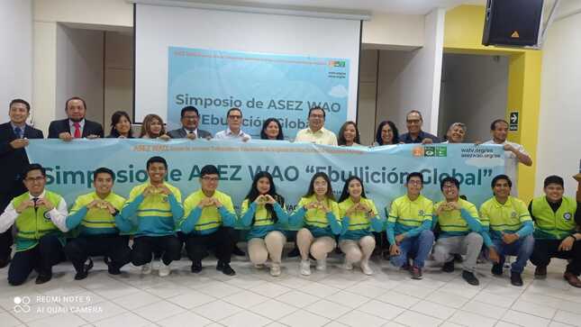 ALCALDE JUAN REAÑO ANTÚNEZ PARTICIPA EN SIMPOSIO "EBULLICIÓN GLOBAL" ORGANIZADO POR ASEZ WAO EN LA CIUDAD DE HUACHO