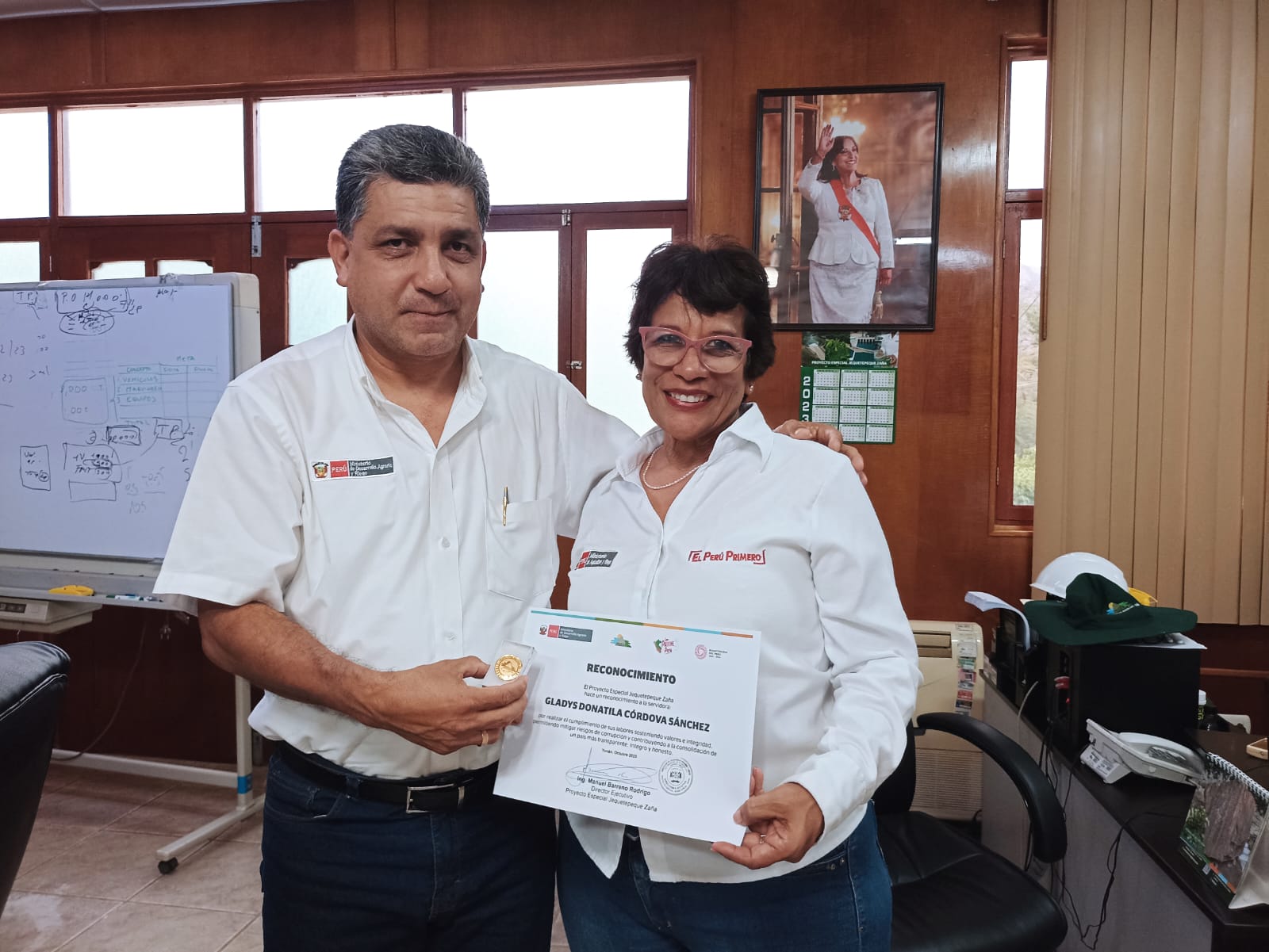 PEJEZA realiza reconocimiento a funcionarios