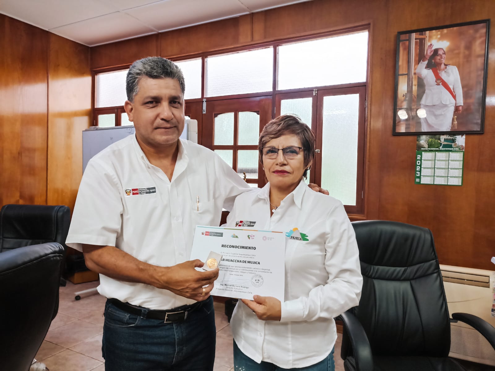 PEJEZA realiza reconocimiento a funcionarios