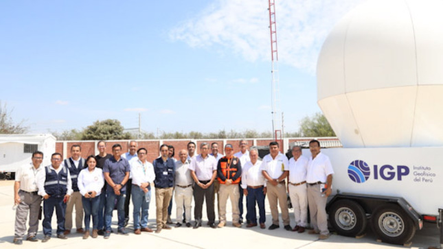 Inician operatividad de radar metereológico SOPHy en el COER Piura