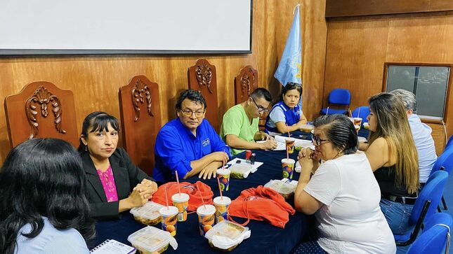 UGEL Piura se reúne en contra de la trata de personas