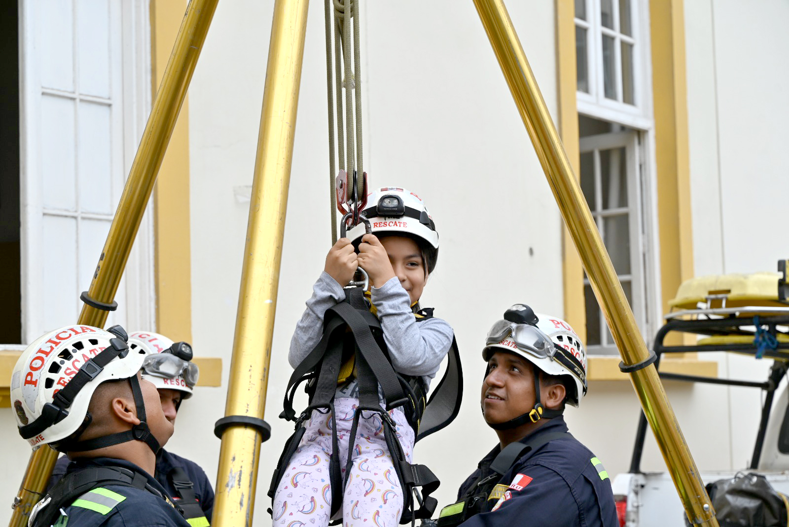 INSN realizó Feria de Prevención del riesgo de desastres e incendios