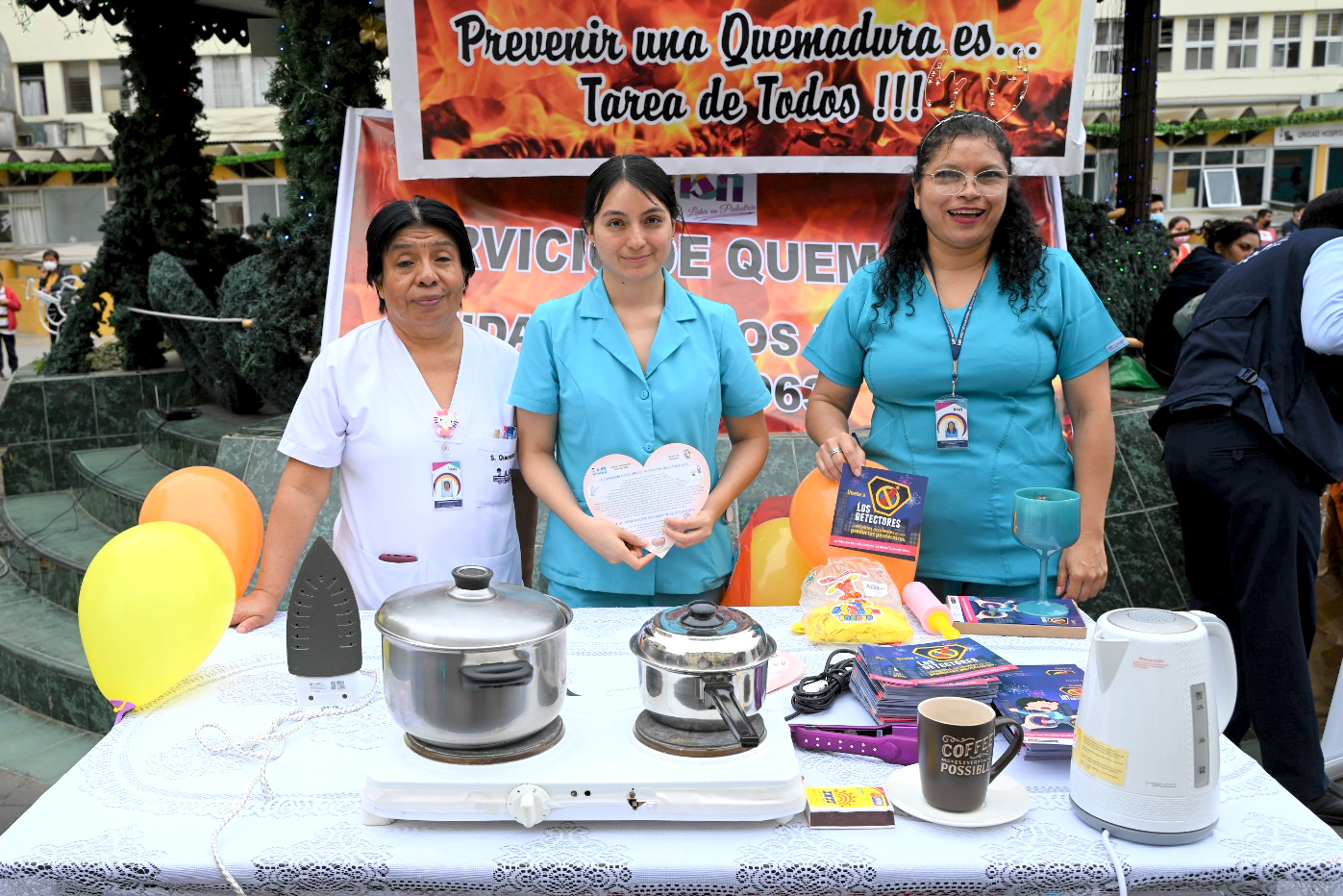 INSN realizó Feria de Prevención del riesgo de desastres e incendios