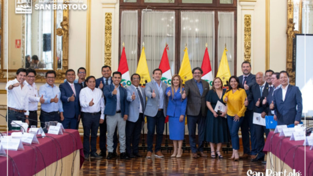 ¡𝗦an bartolo presente en la I y II Asamblea Metropolitana de Alcaldes!