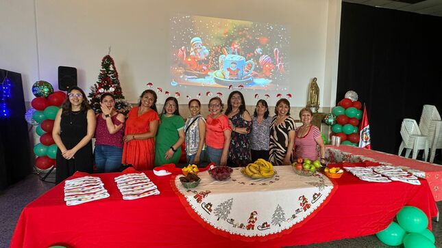 Celebración de la "Navidad del niño peruano-uruguayo" en Montevideo