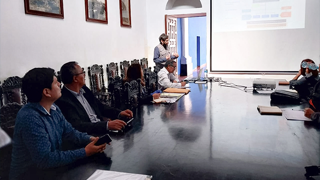 El Cenepred brindó asesoramiento técnico la Universidad Nacional de Trujillo (UNT)