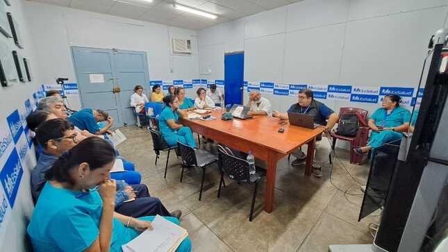 EsSalud Loreto recibe asistencia técnica y supervisión sobre temas de salud renal