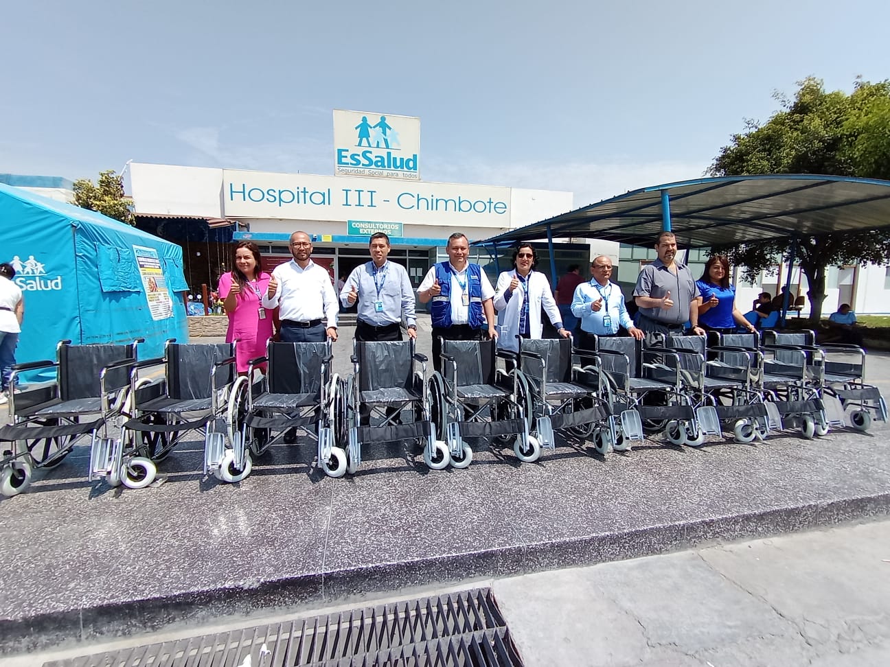 EsSalud Áncash adquiere sillas de rueda para reforzar atención de pacientes