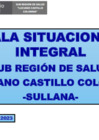 Vista preliminar de documento SALA SITUACIONAL INTEGRAL SEMANAL SRSLCC SE 50-2023