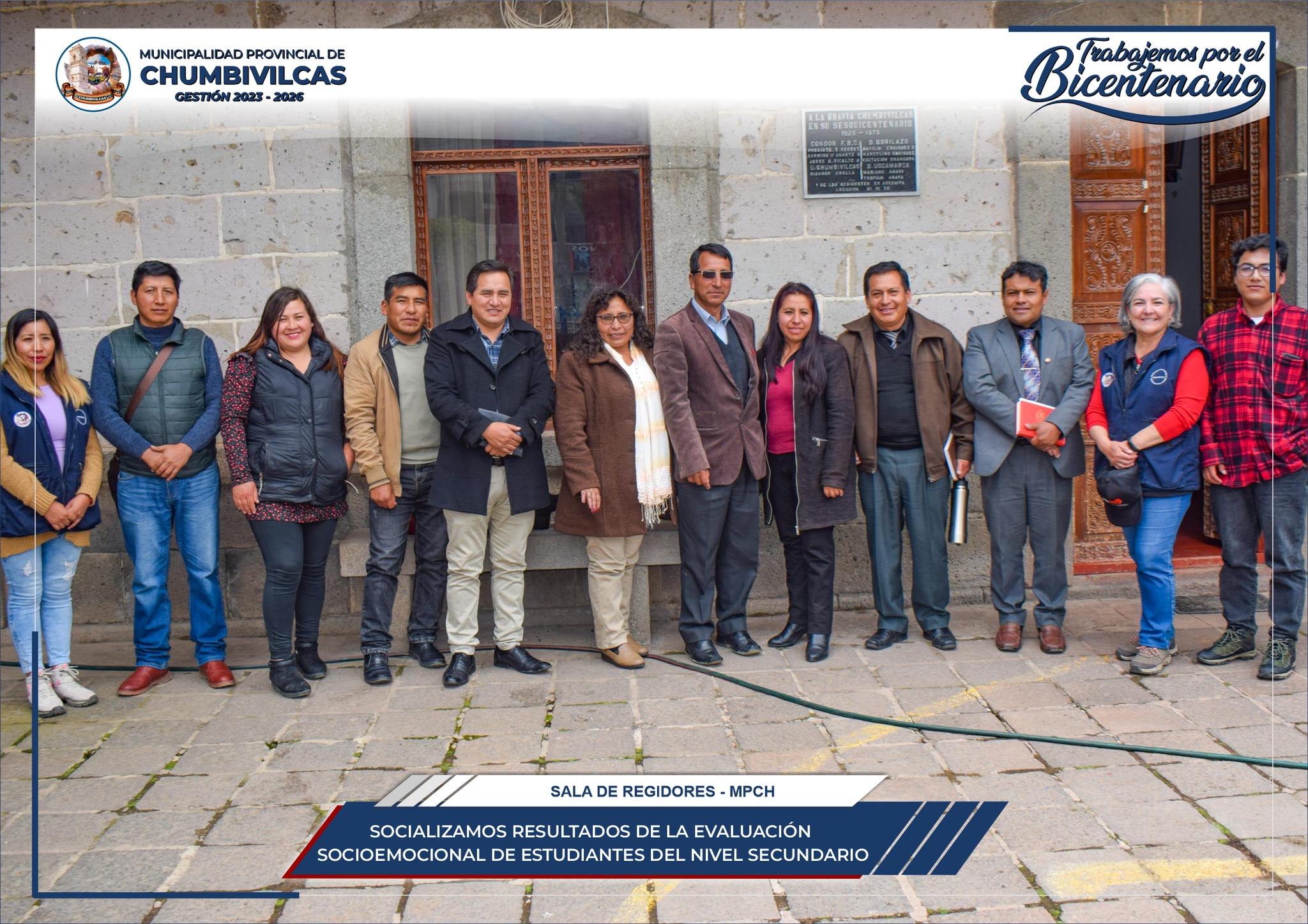 Chumbivilcas: Socialización de resultados de la evaluación socioemocional de estudiantes de secundaria del distrito de Santo Tomás