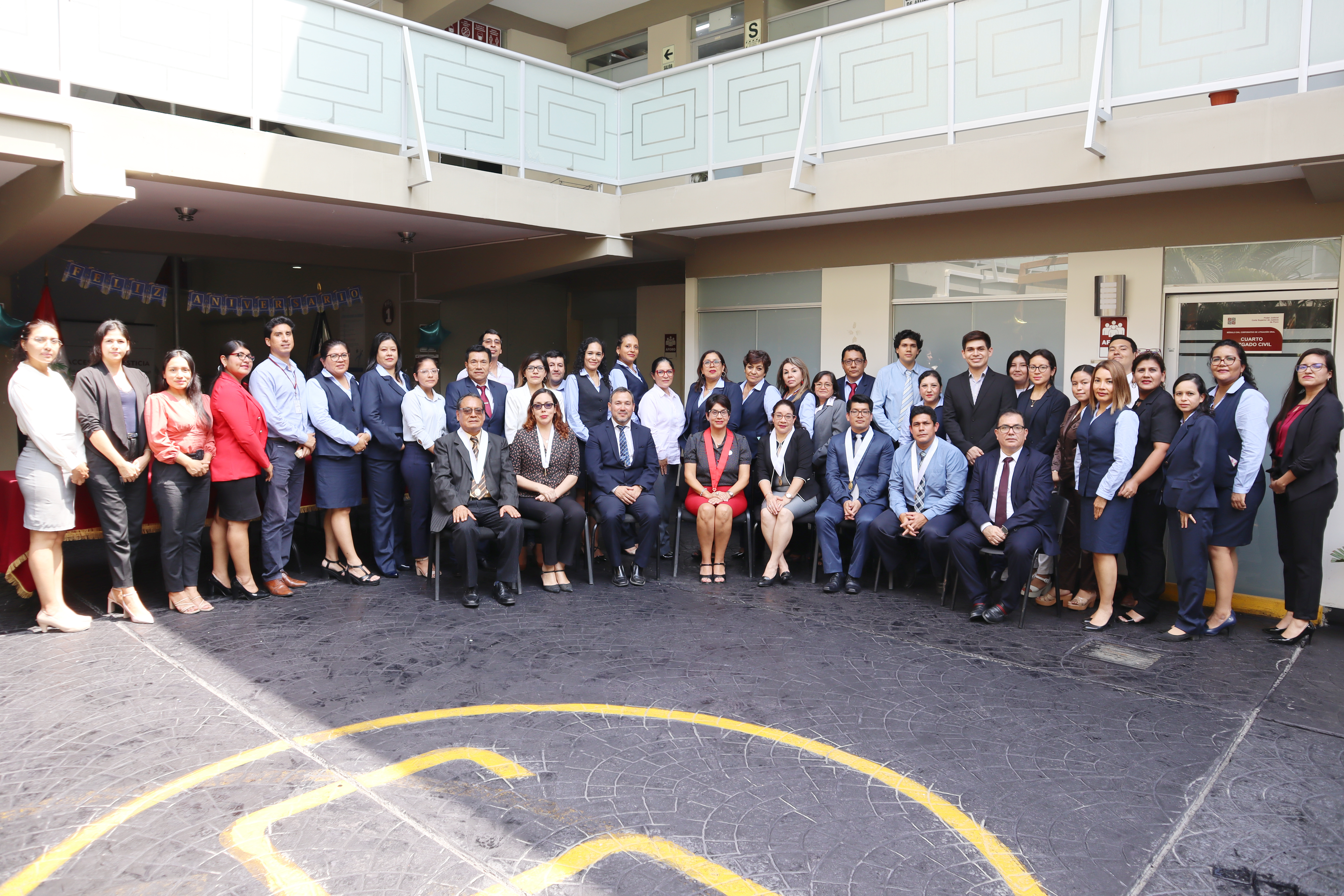Módulo Corporativo Civil de Litigación Oral de Piura conmemoró su segundo aniversario