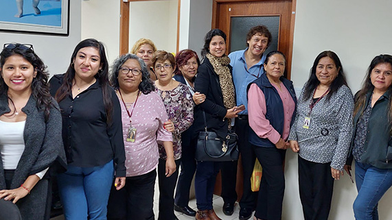 Profesionales del Equipo Multidisciplinario de la Corte Superior del Callao se sumaron a Jornada Maratónica de descarga de fin de año
