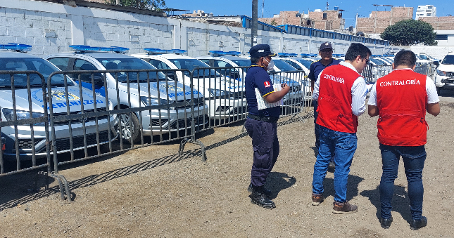 La Contraloría General de la República (CGR) halló presunta responsabilidad penal y administrativa en seis funcionarios de la Gestión 2020-2022 de la Municipalidad Provincial de Trujillo (MPT) que participaron en los procedimientos de selección para la adquisición e implementación de 59 vehículos de seguridad ciudadana.