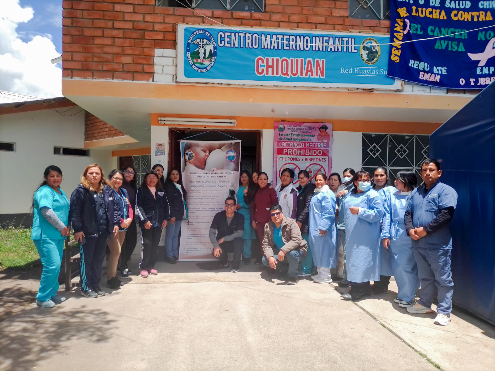 Centro de Salud Chiquián y Palmira lograron certificación como establecimiento “Amigo de la Madre, la Niña y el Niño”