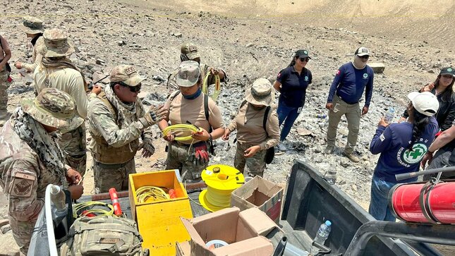 Perú culmina proceso de destrucción de municiones de racimo en el marco de la Convención de Oslo