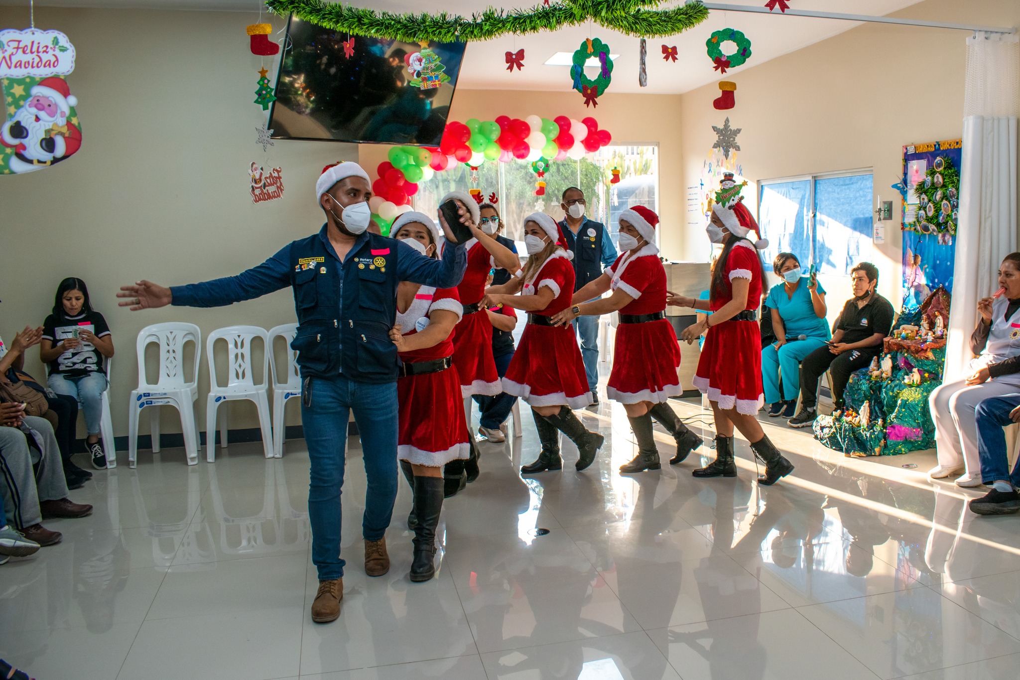 Vivimos la navidad en la Unidad Oncológica del Hospital Socorro