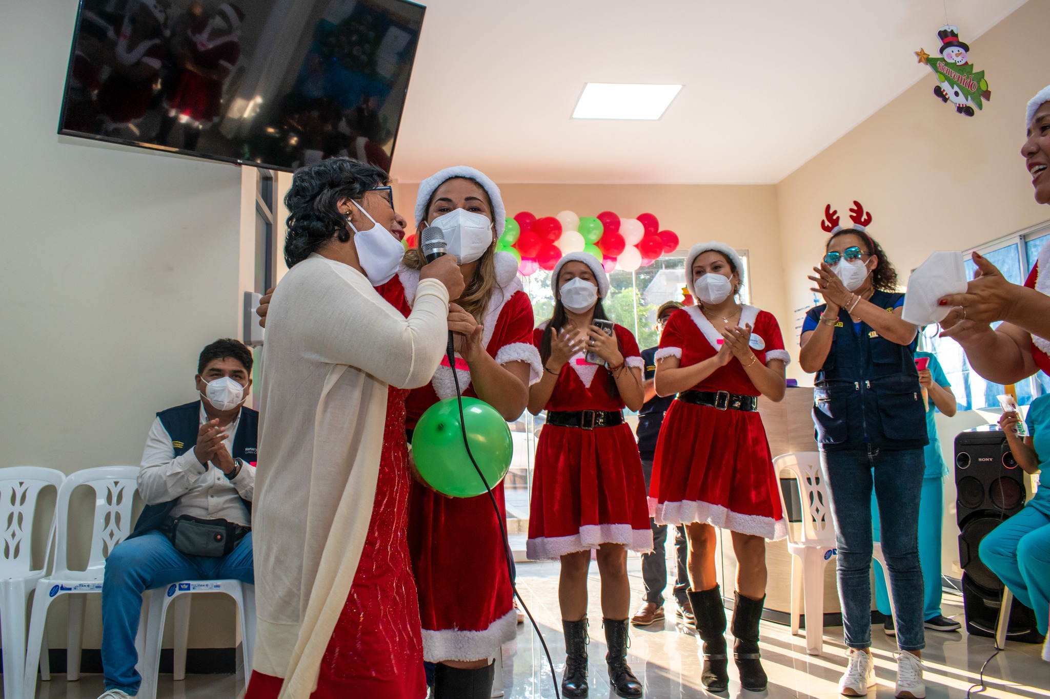Vivimos la navidad en la Unidad Oncológica del Hospital Socorro