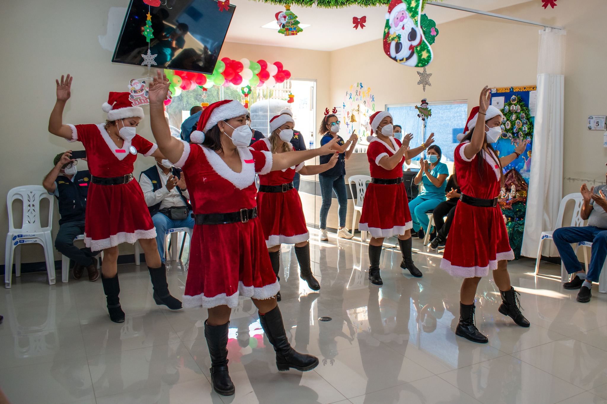 Vivimos la navidad en la Unidad Oncológica del Hospital Socorro