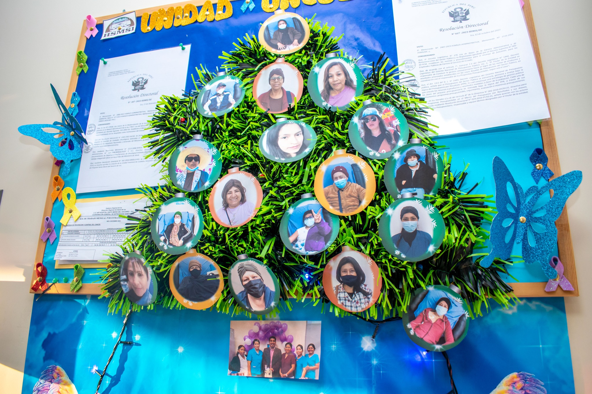 Vivimos la navidad en la Unidad Oncológica del Hospital Socorro
