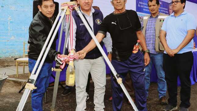 Se pone en marcha proyecto de mejoramiento de pistas en el sector este de la ciudad de Huaral