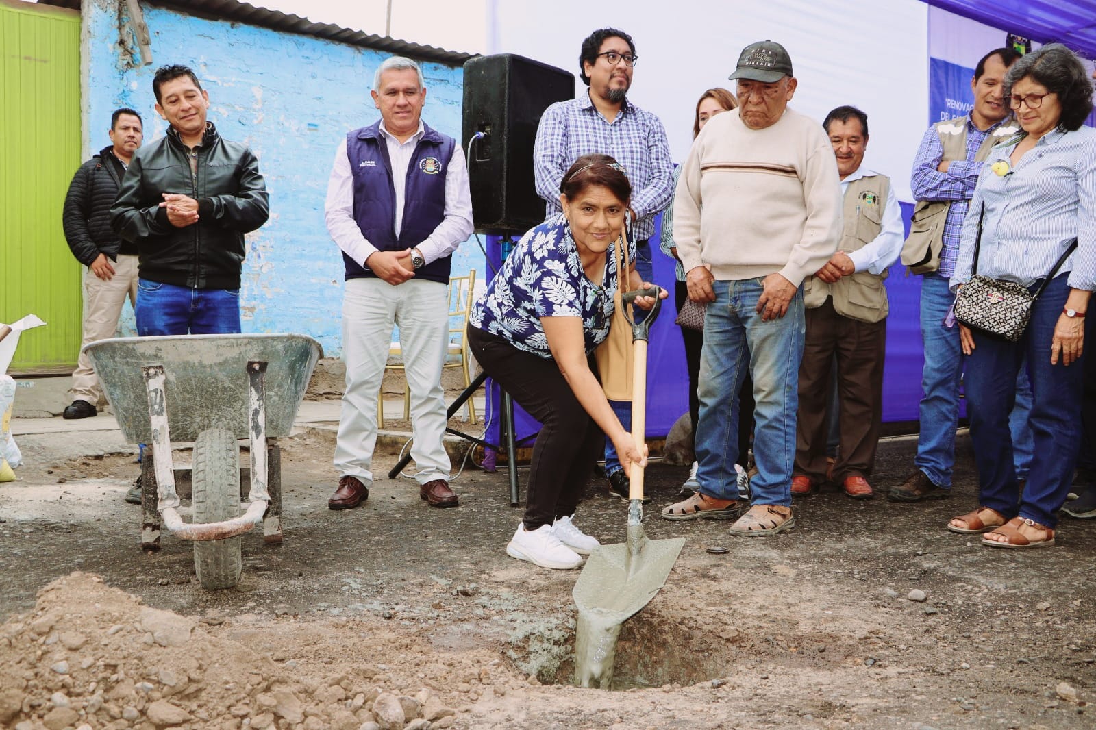 Se pone en marcha proyecto de mejoramiento de pistas en el sector este de la ciudad de Huaral