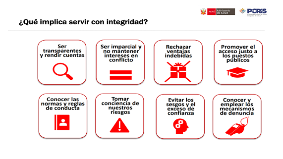 SERVIR CON INTEGRIDAD